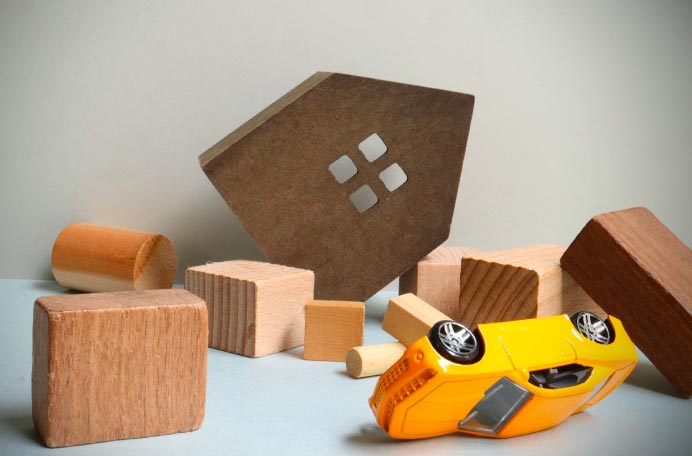 【該当番号5】地震、災害等で生活に支障が出ている方 のイメージ写真